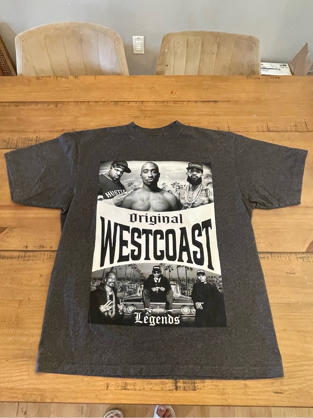 Original Westcoast Legends Graphic Tee - Charcoal